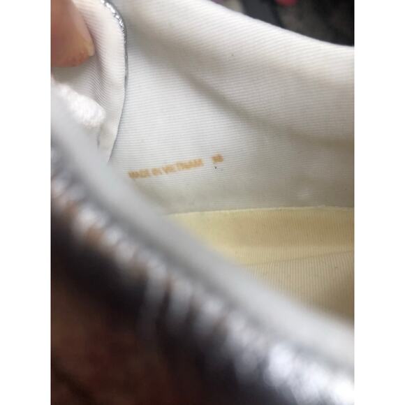 Dunne London Women Silver Metallic Lace Up Shoes Size 38 - Picture 11 of 12